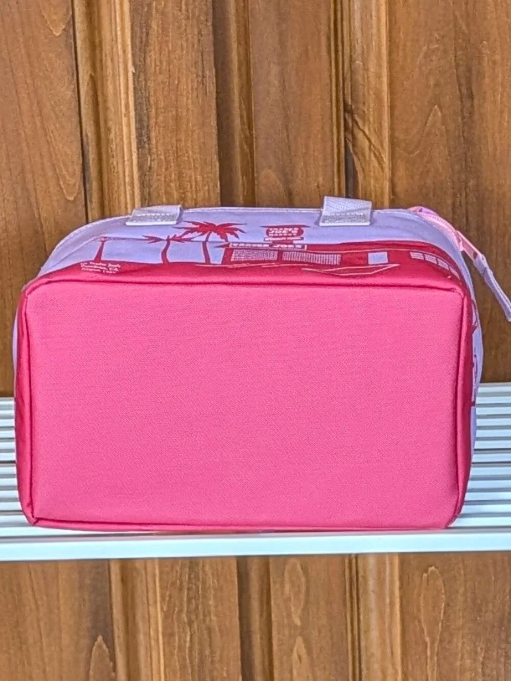Trader Joe’s Mini Reusable Lavender Haze Insulated Cooler Bag -